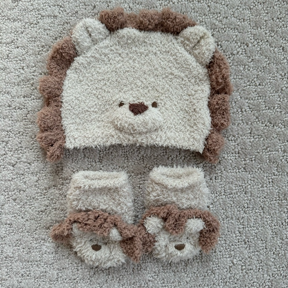 Gelato Pique Babimoko Lion Cap & Socks